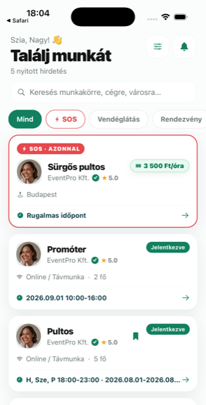 alkalmimunkaero.hu app - állások (iPhone)